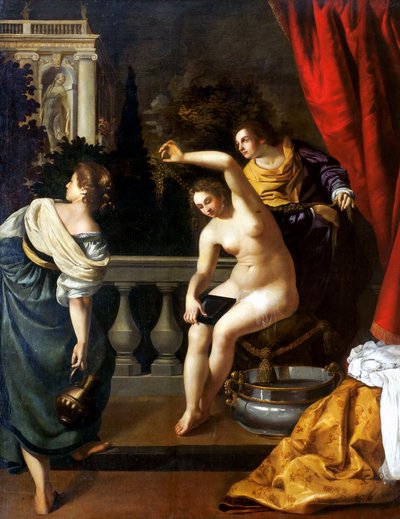 Betsabea al bagno da Artemisia Gentileschi